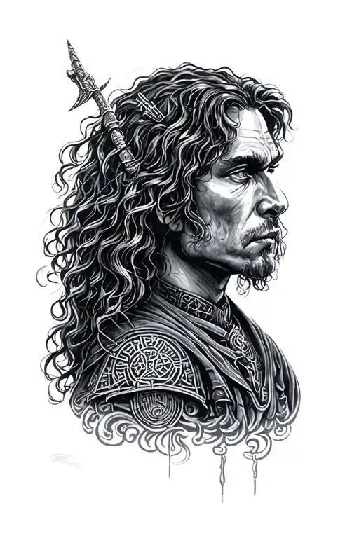 Labyrinth Movie tattoo design idea