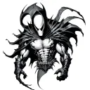 spawn marvel comics tattoo design idea