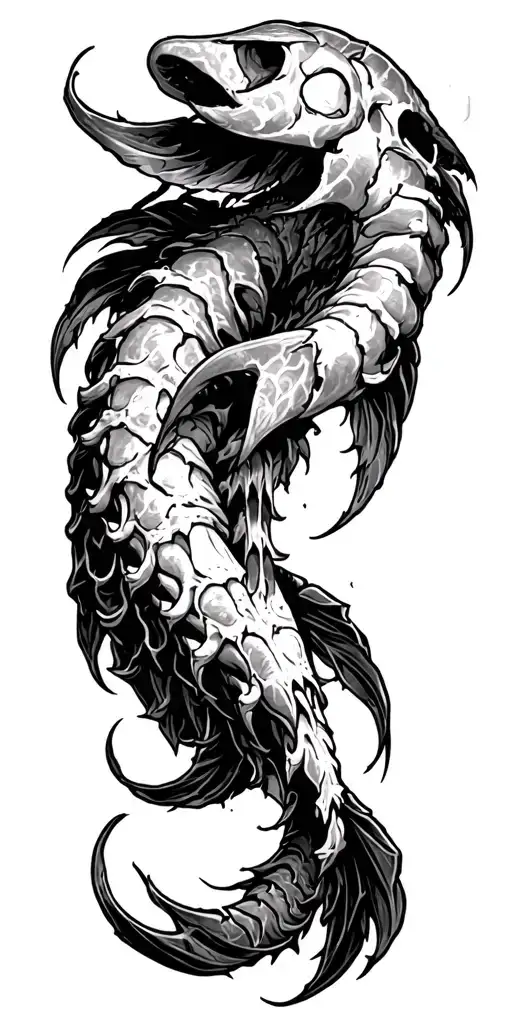 Pices Cancer Tarus tattoo design idea