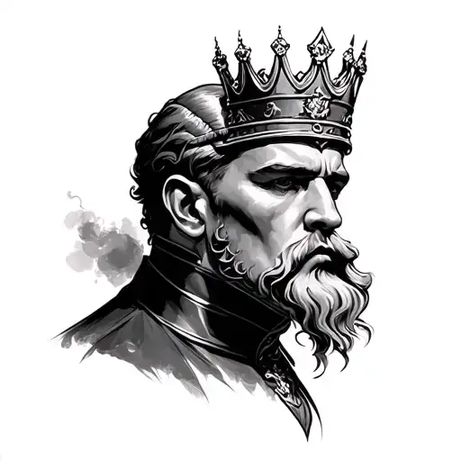 King Baldwin 4 tattoo design idea