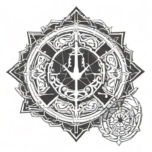 star wars imperial logo tattoo design idea