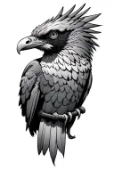 Thunderbird tattoo design idea