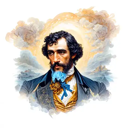 Count Of Monte Cristo tattoo design idea