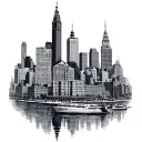 Boston Massachusetts tattoo design idea