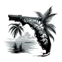 Florida tattoo design idea
