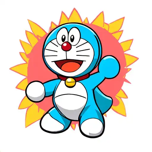 doraemon yoshi and Kirby arm tattoo tattoo design idea