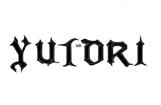 "Yutori" tattoo design idea