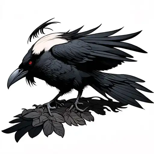 Cuervos with Itachi uchiha tattoo design idea