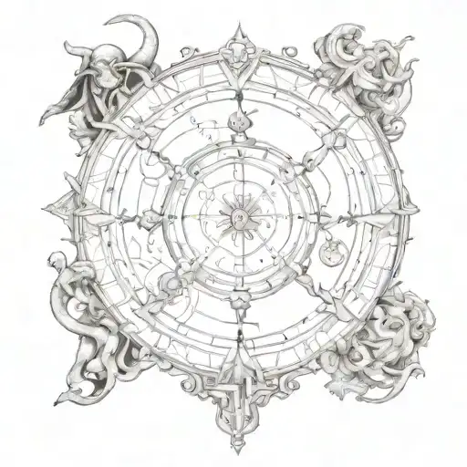 a game of odds tattoo design idea