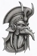 Thoth Egyptian God tattoo design idea