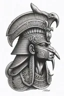 Thoth Egyptian God tattoo design idea