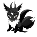 vulpix tattoo design idea