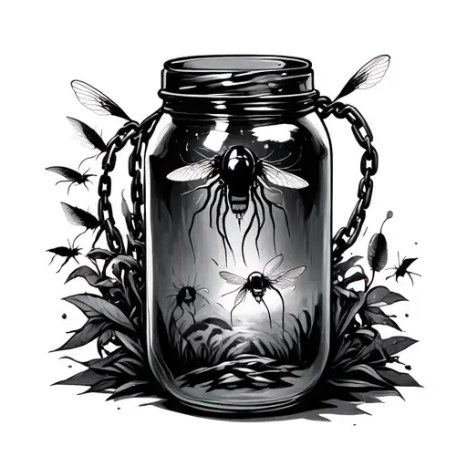 Alice In Chains Jar Of Flies tattoo design idea