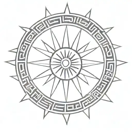 and Vergina sun sticker, Epic, swastika tattoo design idea