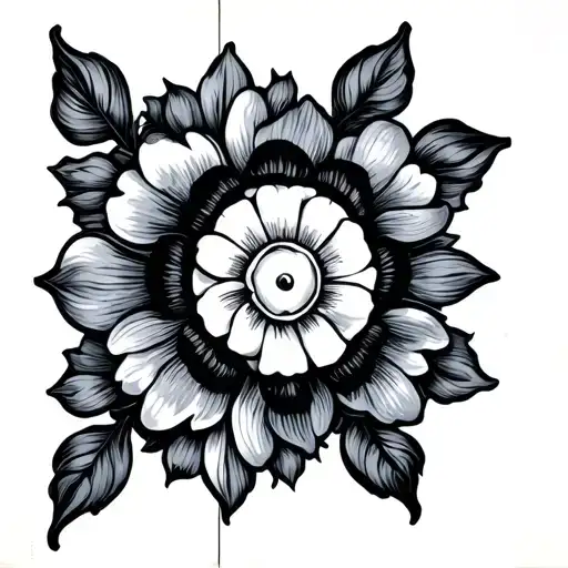 Portuguese Tile tattoo design idea