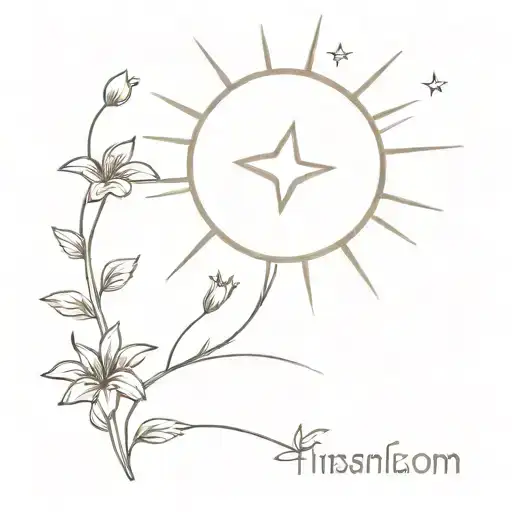 A sunny, freedom-themed tattoo tattoo design idea
