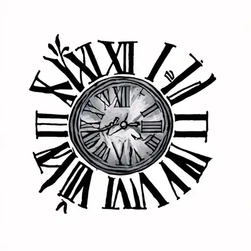 1984 In Roman Numerals tattoo design idea