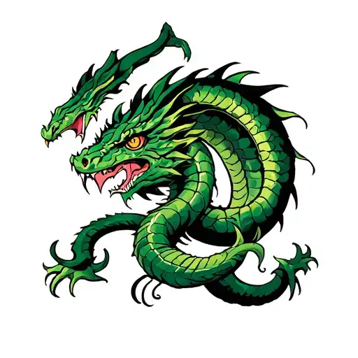 jormungandr tattoo design idea