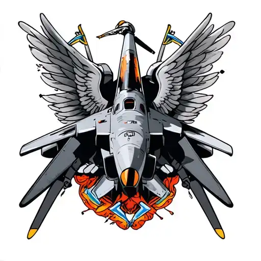 F16 tattoo design idea