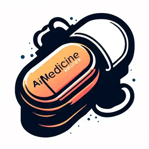 "AiMedicineReviews " “Create a modern, minimal logo for a YouTube channel named AI Medicine Reviews.Design a clean pill or capsule icon comb tattoo design idea