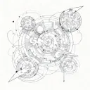 an object in motion stays in motion tattoo design idea