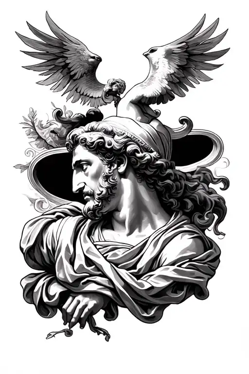 Sistine chapel tattoo design idea