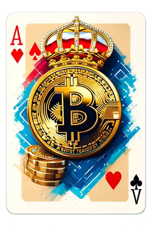 Poker / Réal Madrid / Bitcoin tattoo design idea