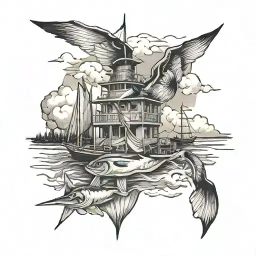 outer banks tattoo design idea