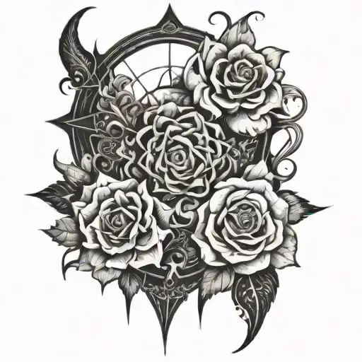 gothic tattoo tattoo design idea