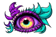 Eye Boogie and Ursula tattoo design idea