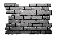 wall bricks tattoo design idea