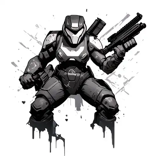 Overwatch tattoo design idea