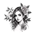 Isabelle Chloe tattoo design idea