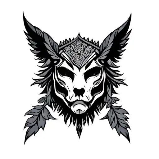 Addicted Mi'kmaw tattoo design idea