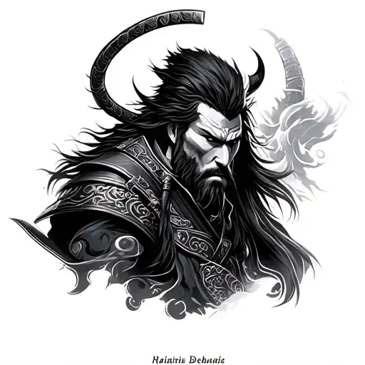 Ronin tattoo design idea