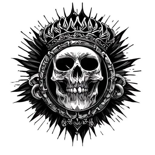 Linkin park logo and queen logo tattoo design idea