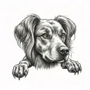 dog memorial tattoo tattoo design idea