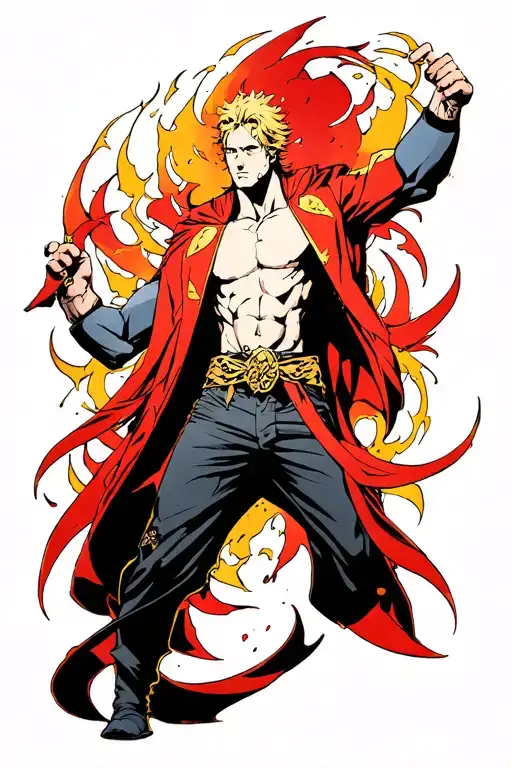 escanor seven deadly sins tattoo design idea