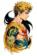 escanor seven deadly sins tattoo design idea