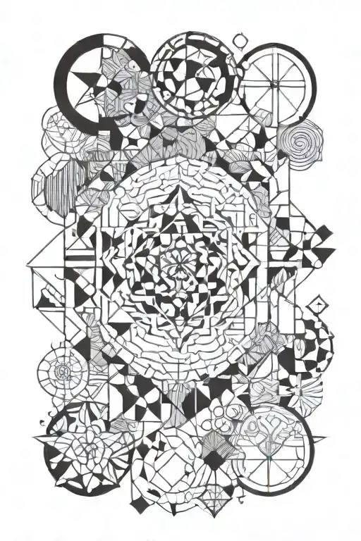 Naples and Parthenope tattoo design idea