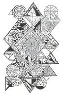 Naples and Parthenope tattoo design idea