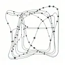 Quinn in binary code flowing tattoo design idea