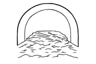 Jesus Empty Tomb tattoo design idea