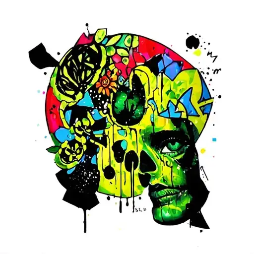 BEAUTIFULLY BROKEN PERFECTLY IMPERFECT tattoo design idea