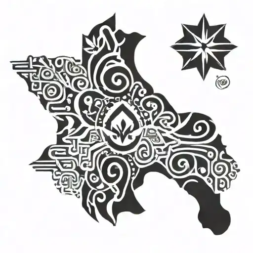 Ohio and Kentucky  tattoo design idea