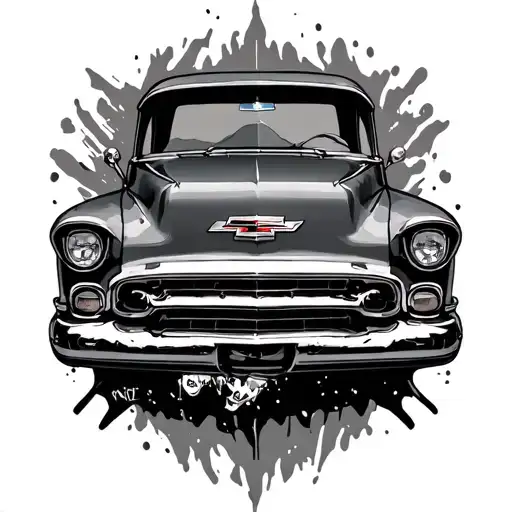 Chevy tattoo design idea