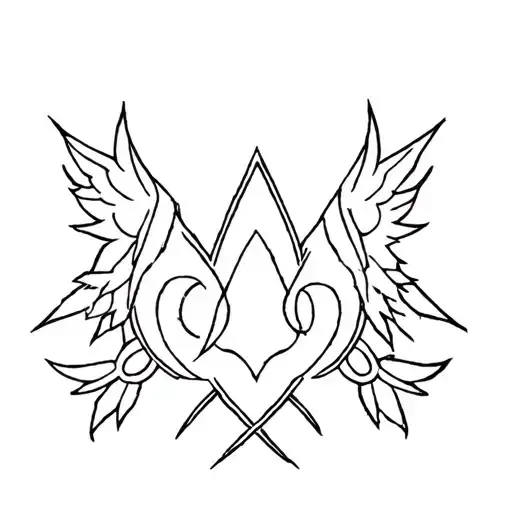 Legend of Zelda inspiration taking elements from Ocarina of Time, Twilight Princess, and Breath of the Wild tattoo design idea