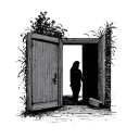 when one door closes another one opens tattoo design idea