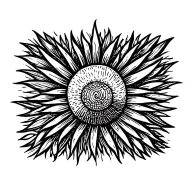 Sonne tattoo design idea