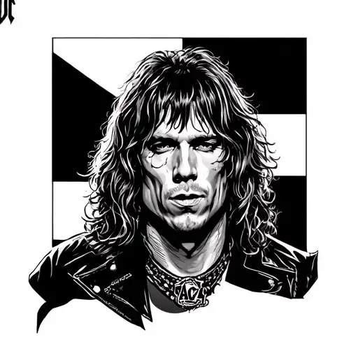 AC/DC tattoo design idea